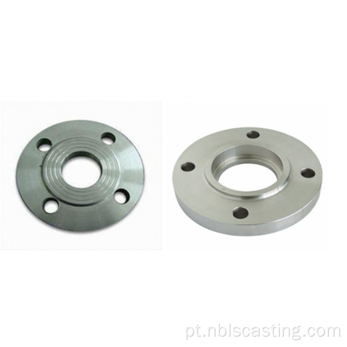 flange de encaixe de tubo de usinagem de aço inoxidável cnc e flange de tubo